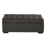 Convertible Folding Sofa Bed Ottoman With Memory Mattress And Tufted Design
