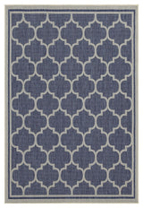 Sunshine - 5'3" X 7'3" Indoor, Outdoor Area Rug Polypropylene - Blue