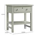 Finley - 1 Drawer Storage Nightstand