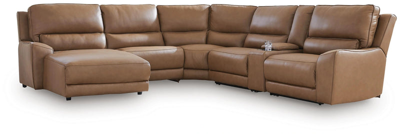 DeepWakes Power Reclining Sectional with Chaise