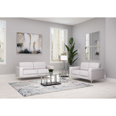 Creta - Loveseat - Light Gray