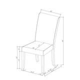 Marcia - Dining Chairs (Set of 2) - Gray