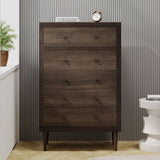 Nystrom - Mid Century Modern 5 Drawer Dresse