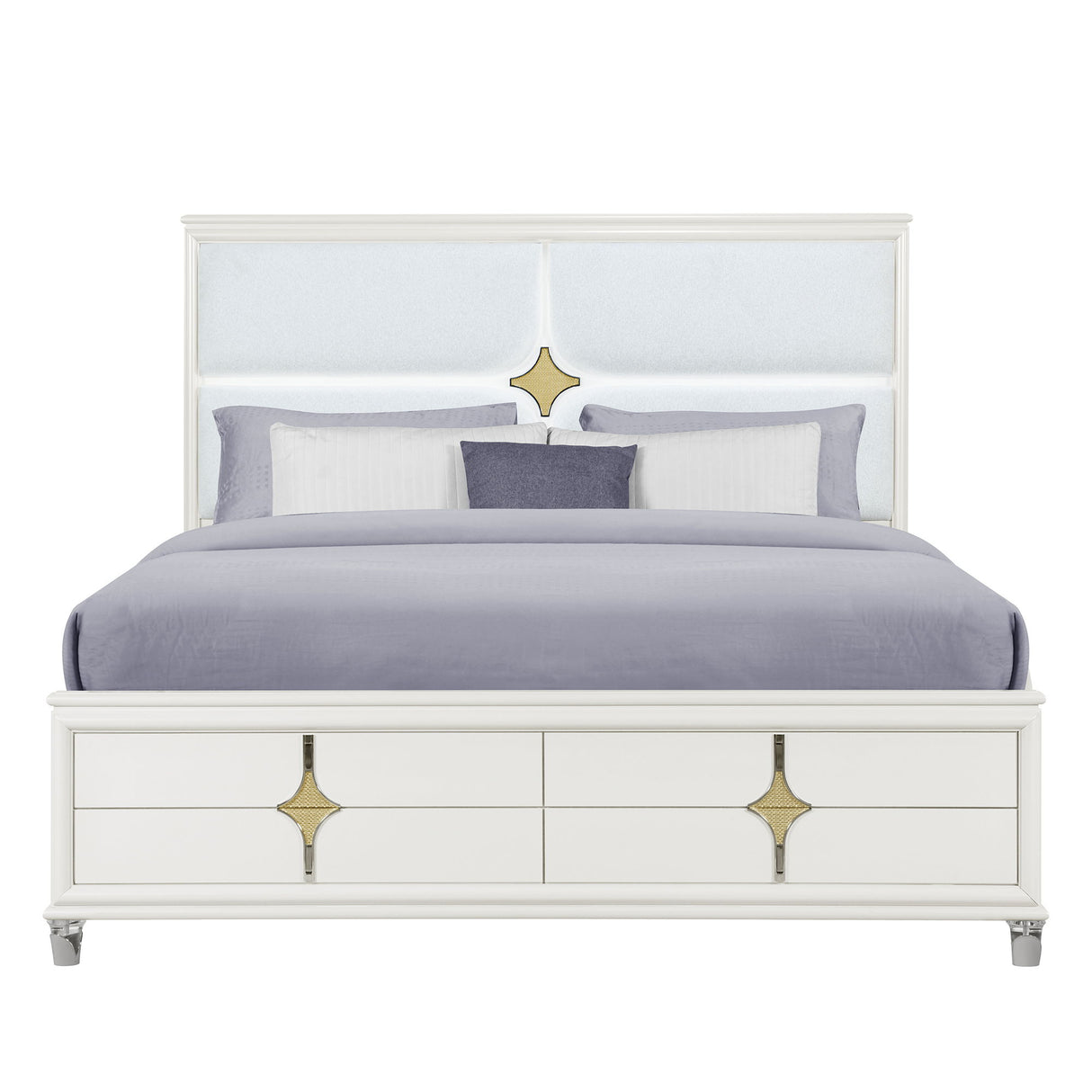 Uriuni - Bed With LED Lights