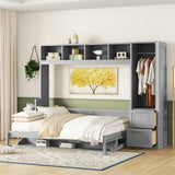 Murphy Wall Bed With Closet And Drawers