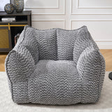 Comfortable Chenille Sofa Chairs With Highly Resilient Foam For Living Rooms And Bedrooms