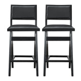 Keira - Bar Stool (Set of 2) - Black