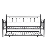 Twin Daybed With Trundle - Black