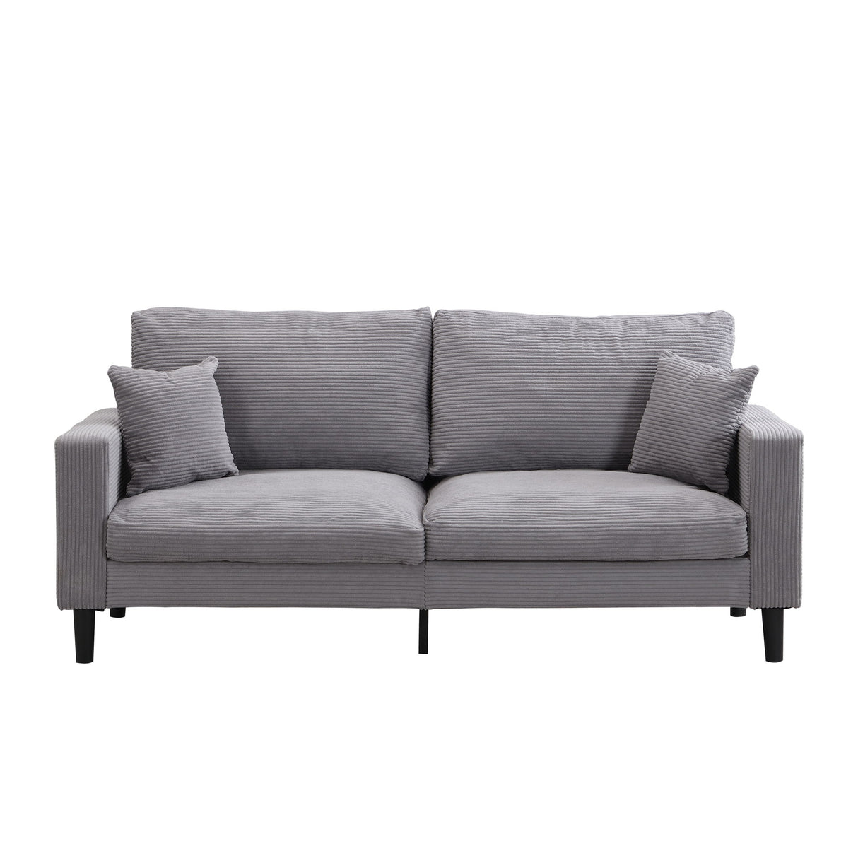Modern Upholstered Resilience Three Seater Sofa