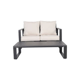 Durable Sofa With Rectangular Coffee Table