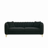 Tufted Oversized Sofa For Living Spaces