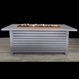 Propane / Gas Outdoor Fire Pit Table With Lid