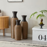 Classic And Neat Floor Vase, High Independent Flower Stand (Set of 3)