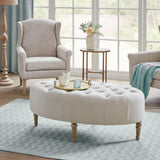 Fancy Style Design Upholstery Solid Wood - Linen