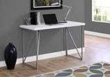 Computer Desk For Home Office Laptop, Contemporary & Modern - White