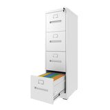 Premium Drawer File Cabinet With Lock, Metal Vertical Design, A4 Legal / Letter Size