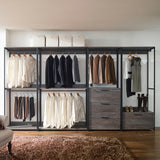 Monica - Walk In Closet With Three Drawers And Shelf
