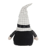 Sitting Gnome With Hat Spider, For Halloween Decor