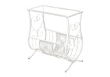 Accent Side Table, Traditional - White