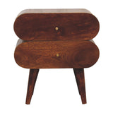 Bubble Nightstand - Brown