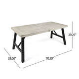 Bettina - Dining Table - Gray