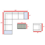 Sectional, Stylish Entertainment, Outdoor Living