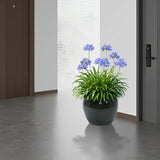 3 Pieces Ceramic Flowerpot, Planter For Patio, Garden Or Windowsills