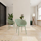 2 Pack Lounge Chair Set & Folding Square Table