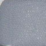 Semi Rounded Pouf, Cable Knitted, Perfect Seating