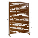 Outdoor & Indoor Privacy Screen Metal Privacy Screen