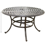 Aluminum Round Dining Set