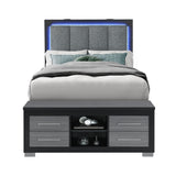 Messa - Bed With Storage Features And LED Lighting