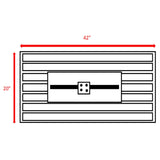 Propane Outdoor Fire Pit Table With Lid Versatile Fuel Options