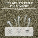 Mid Century Modern Loveseat Sofa With USB Ports, Removable Pillow Cover