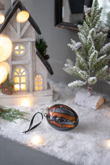 Christmas Ball Ornaments, Decorative Hanging Ball Christmas Tree Ornaments, For Holiday Party Decorations (Set of 6)