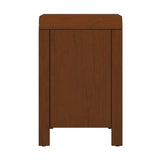 Lionel - Mid-Century Modern Nightstand 2 Drawer - Brown