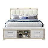 Messa - Bed With Storage Features And LED Lighting