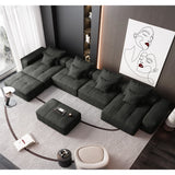 Modern Oversized Diy Combination Modular Sectional Sofa With Pillows