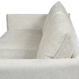 Haven - Flange Arm Oak Sofa - Marled Gray