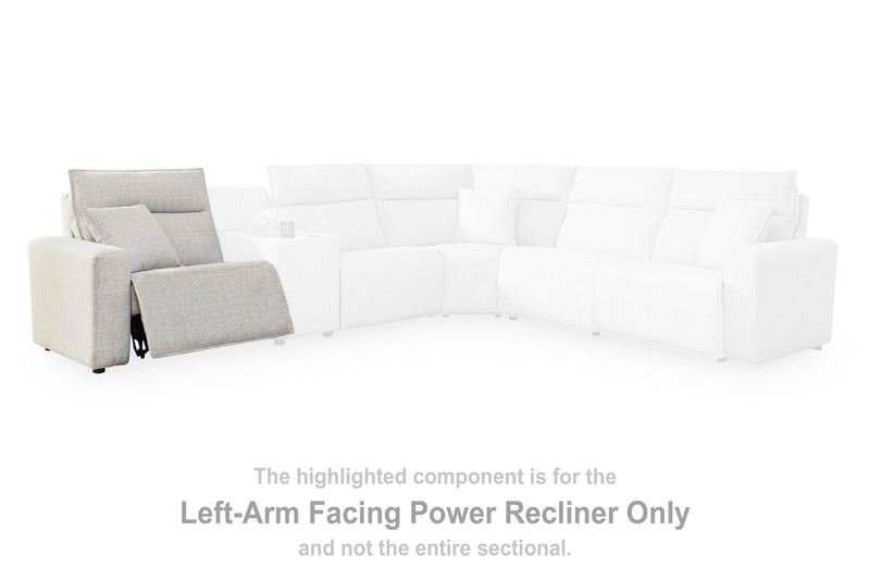 Modmax II Power Reclining Sectional with Audio Console