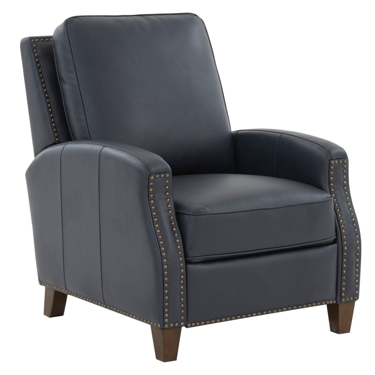 Jack - Push Back Recliner With Track Arms And Nailhead Accents