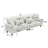 Teddy Velvet Sofa, Soft & Comfortable