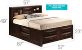 Marilla - Storage Bed With Bookcase Headboard