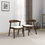 Dakota - Mid-Century Modern Velvet Dining Chair (Set of 2)