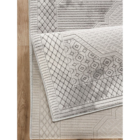 Geometrix - Medallion Rug With Geometric 3D Effect
