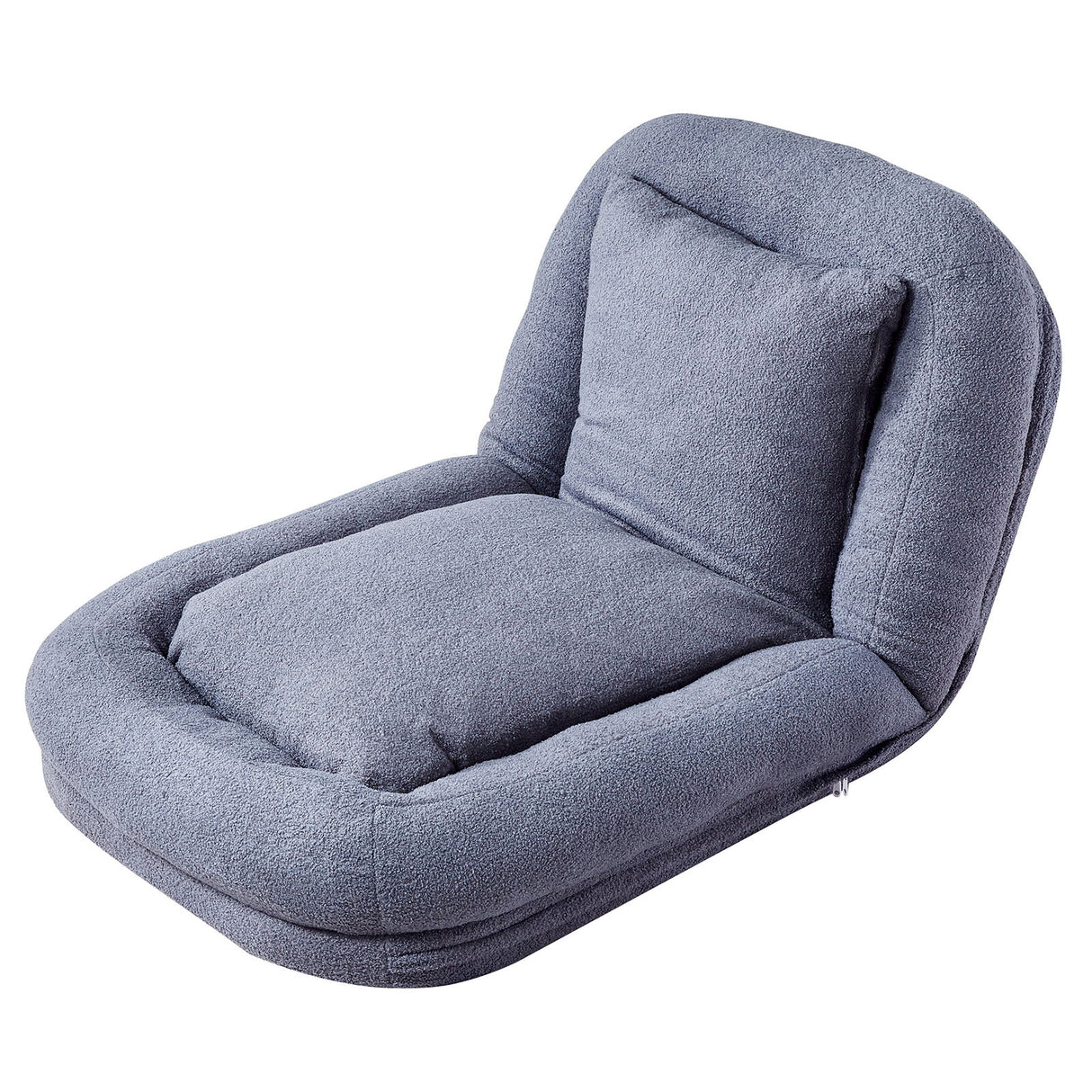 Contemporary Folding Sofa Chair With 5 Adjustable Positions For Gaming, Meditation, And Relaxation