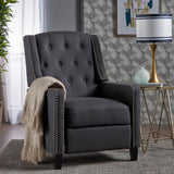 Classic Fabric Push Back Chair