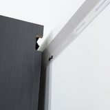 Astro Series - Metal Wall Storage Cabinet With Soft Closing Drawers - Metallic Gray