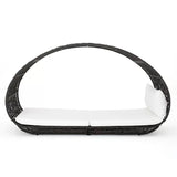 Abigal - Outdoor Wicker Daybed With Cushion