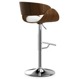 Amery - Mid Century Modern Adjustable Swivel Bar Stool